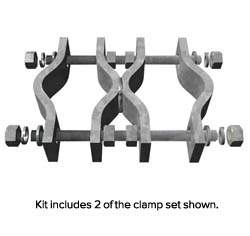 Welded Pipe-to-Pipe Clamp Sets