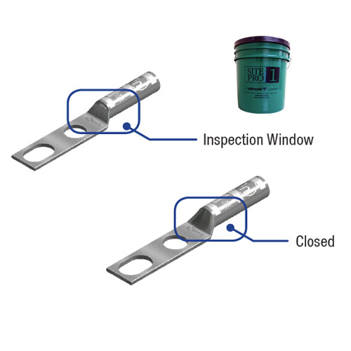 Universal Two-Hole Compression Lugs