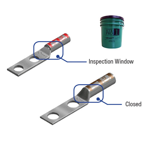 Two-Hole Compression Lugs