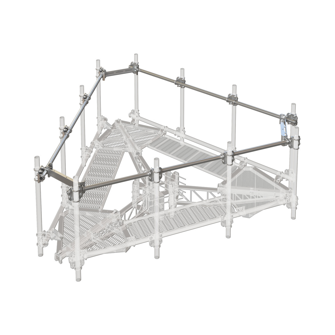 Horizontal Support Rail Kit for Fortress™ Tri-Platform Mounts