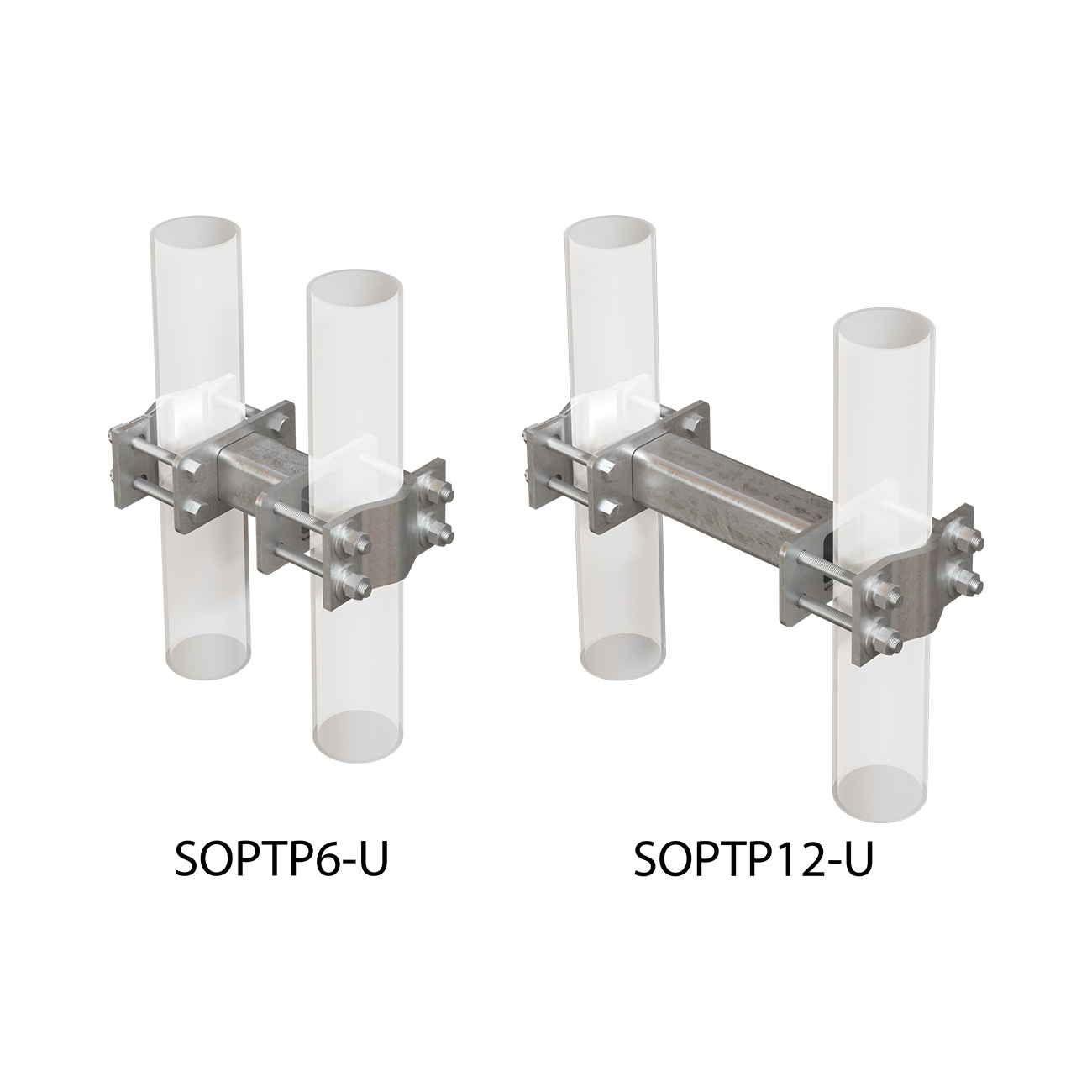 Universal Standoff Pipe-To-Pipe Kits