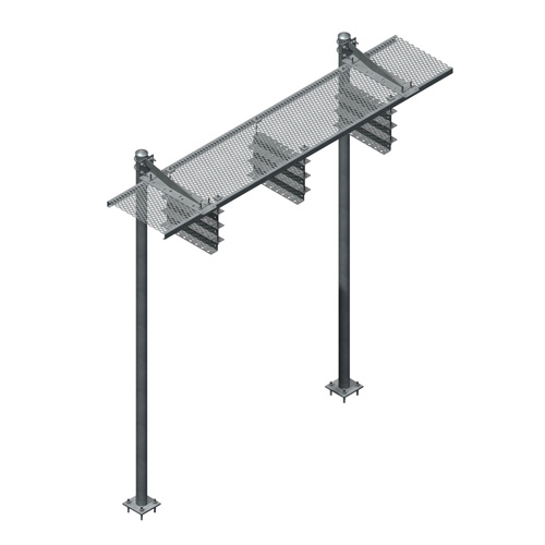 24″ Grip-Strut Ice Bridge Kit With Z-Bracket Trapeze