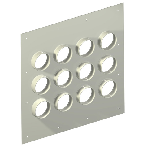 4" Aluminum Entry Panels