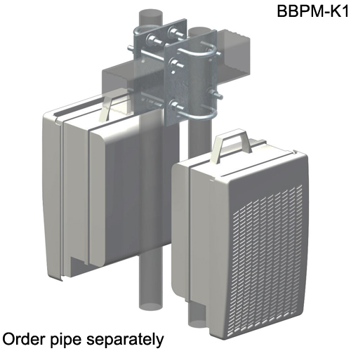 Back-to-Back Pipe Mount Kits