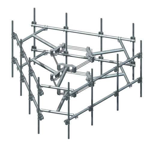 XLD Ultra Low-Profile Dual Level Rigid T-Arm for 12 Ant. 72'' Pipes