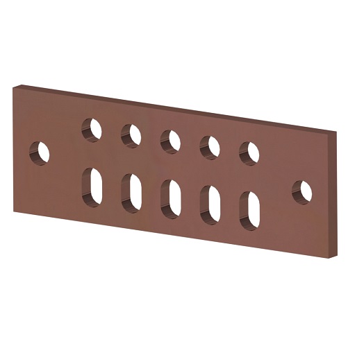 1/4'' x 2'' x 6'' Ground Bar Only