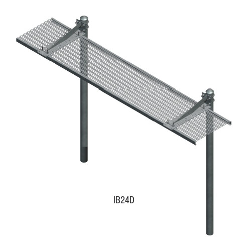 24" Lightweight Grip Strut Ice Bridge Kit with No Trapeze