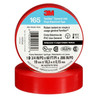 3M 165 Color Code Electrical Tape