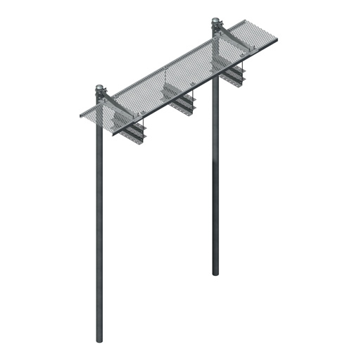 24″ Grip-Strut Ice Bridge Kit With Z-Bracket Trapeze