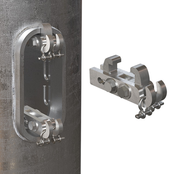 Port Hole Hanger Kit w/ Shackles