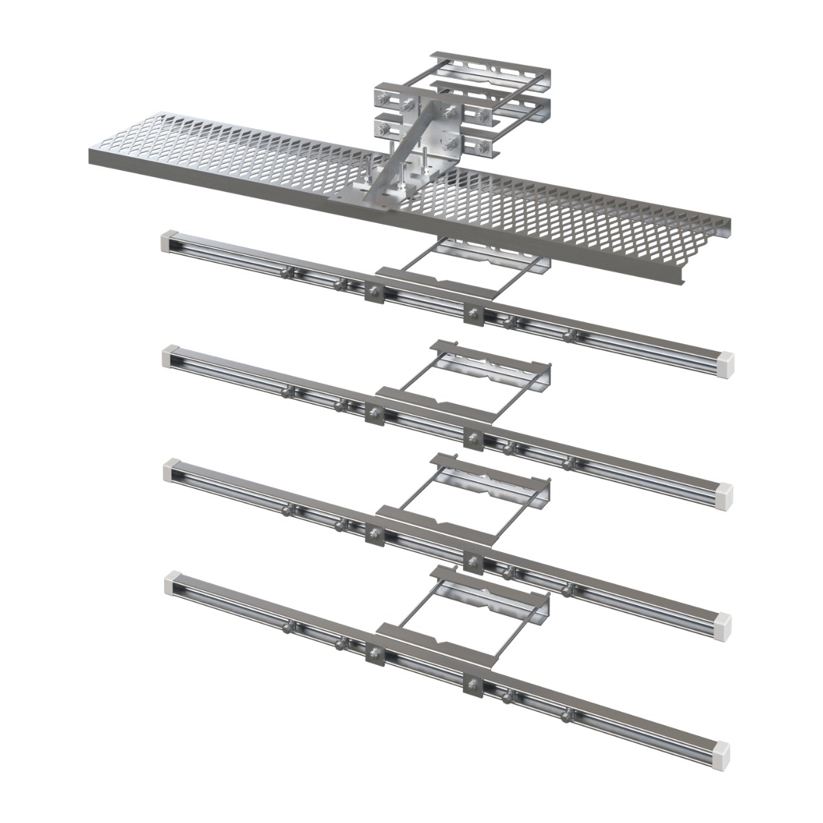 Integrated Tower Ice Shield