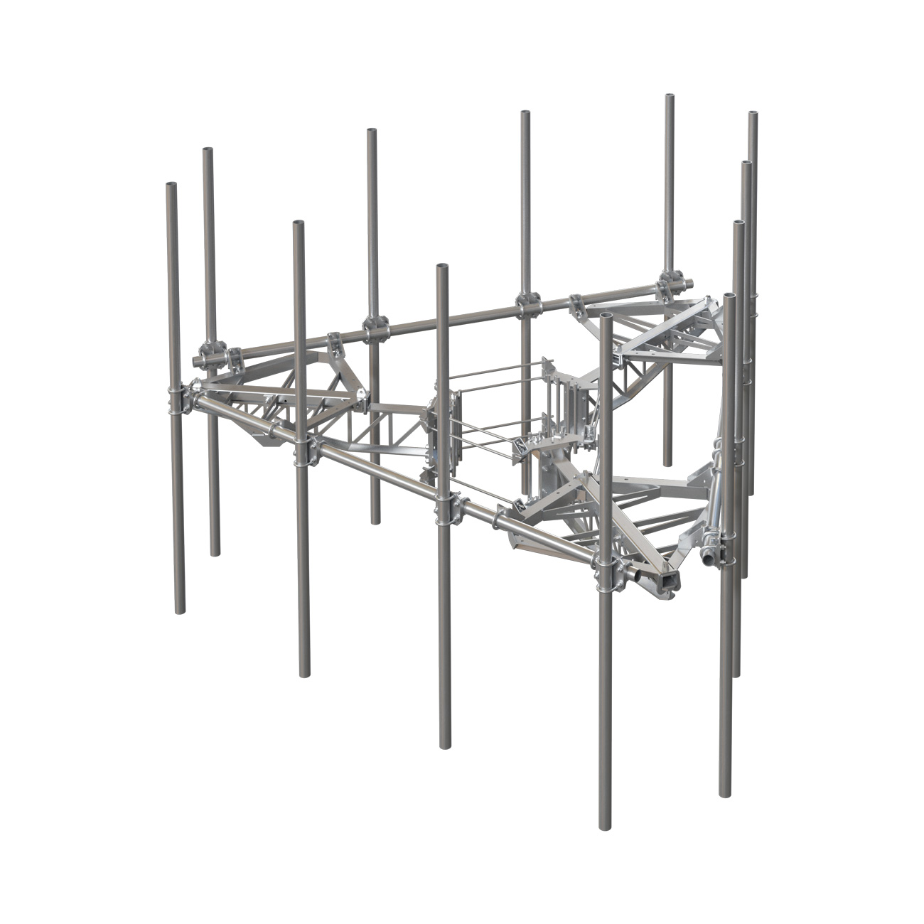 Fortress FlexMax™ Tri-Platform Mounts (No Grating)