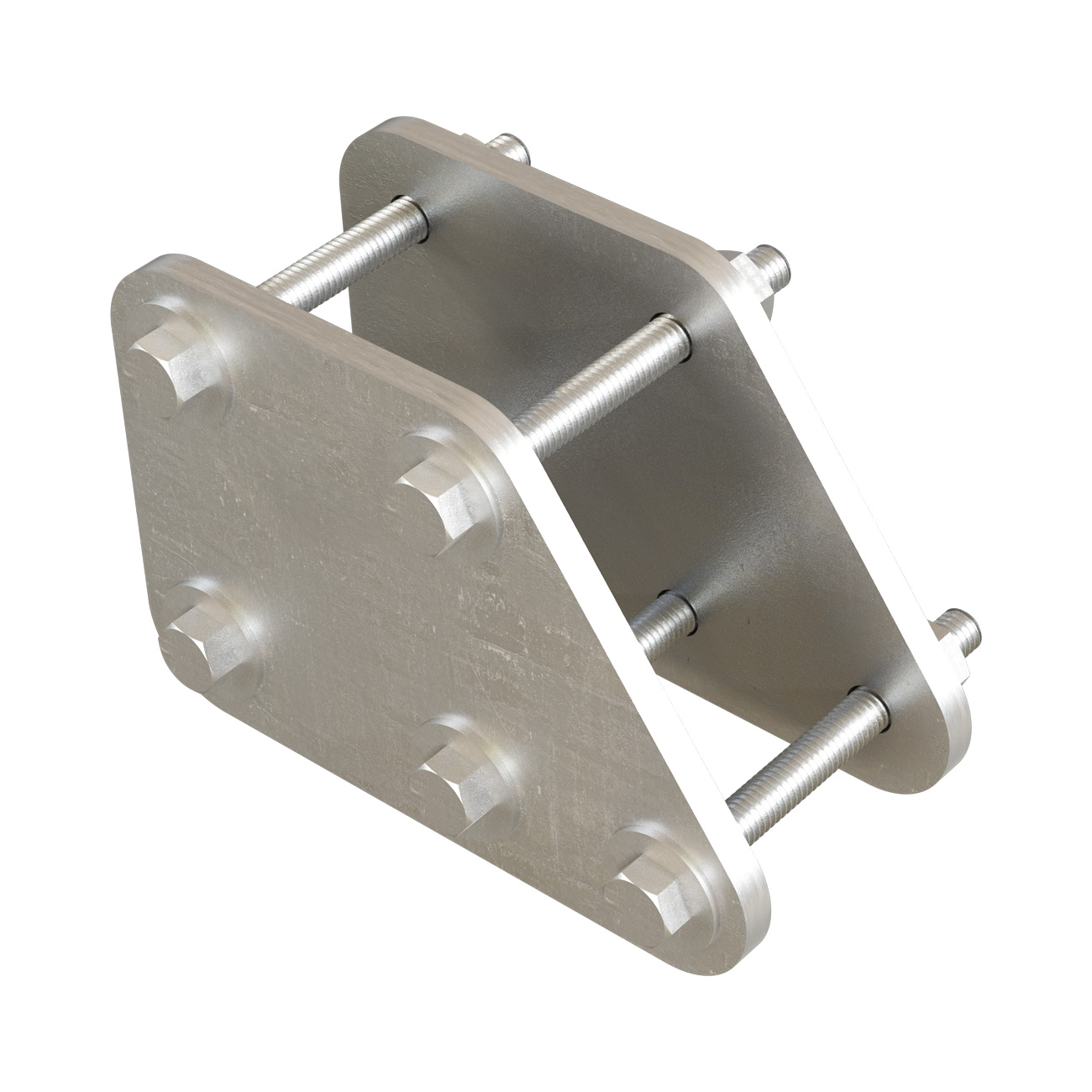 Single Adjustable Pipe-End Connection Clamps