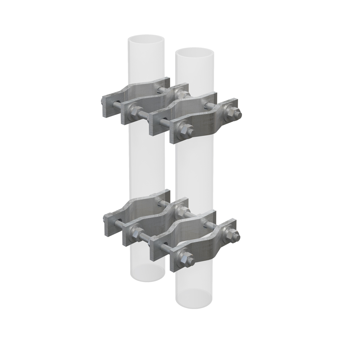 Pipe-to-Pipe Clamp Sets