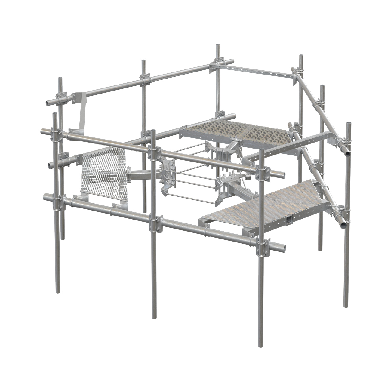 Snub-Nose Platform Kit and Support Rail