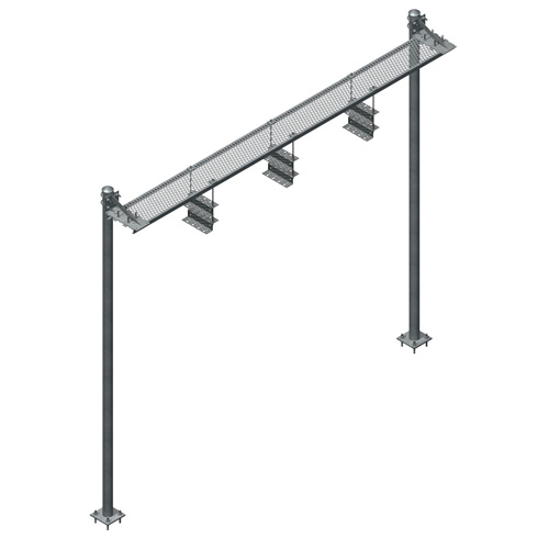 12″ Grip-Strut Ice Bridge Kit With Z-Bracket Trapeze