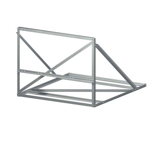 Non-Penetrating Rooftop Angle Frames (7' FW, No Pipes)