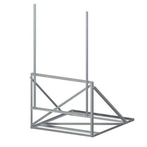 Non-Penetrating Rooftop Angle Frames