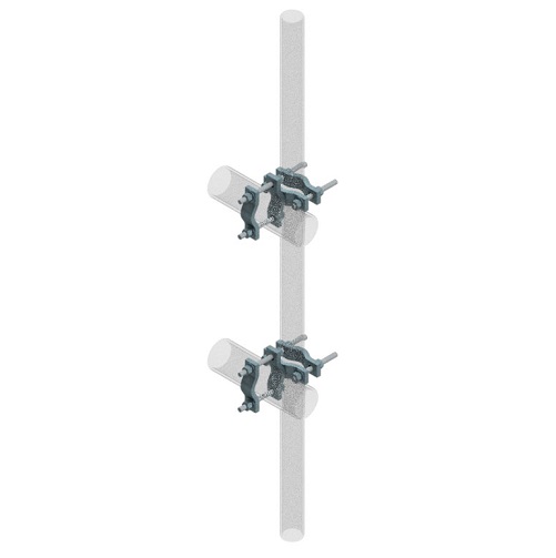 Handrail Antenna Pipe Mounting Bracket Kits