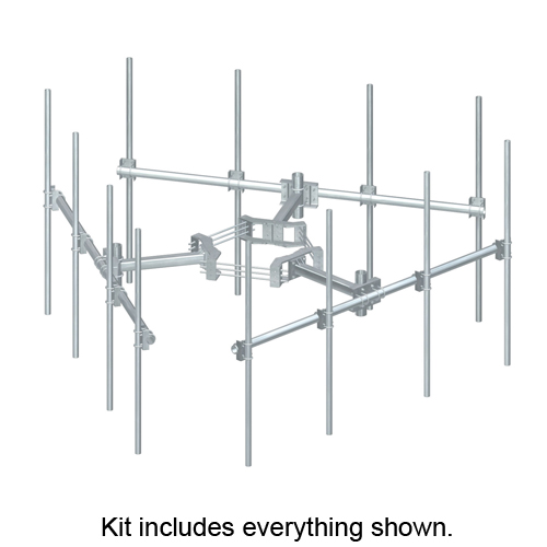 Monopole Triple T-Arm Kit for 12 Antennas