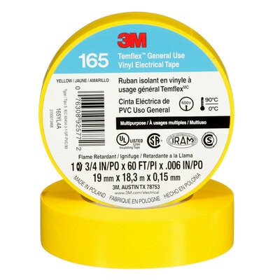 3M 165 Color Code Electrical Tape