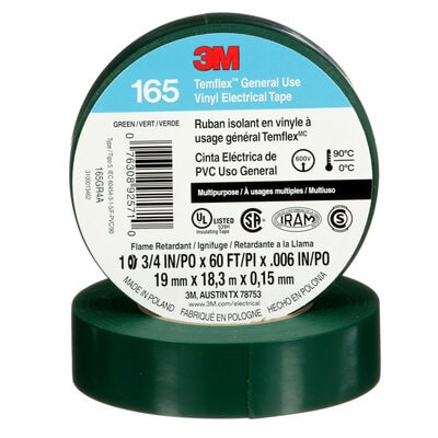 3M 165 Color Code Electrical Tape