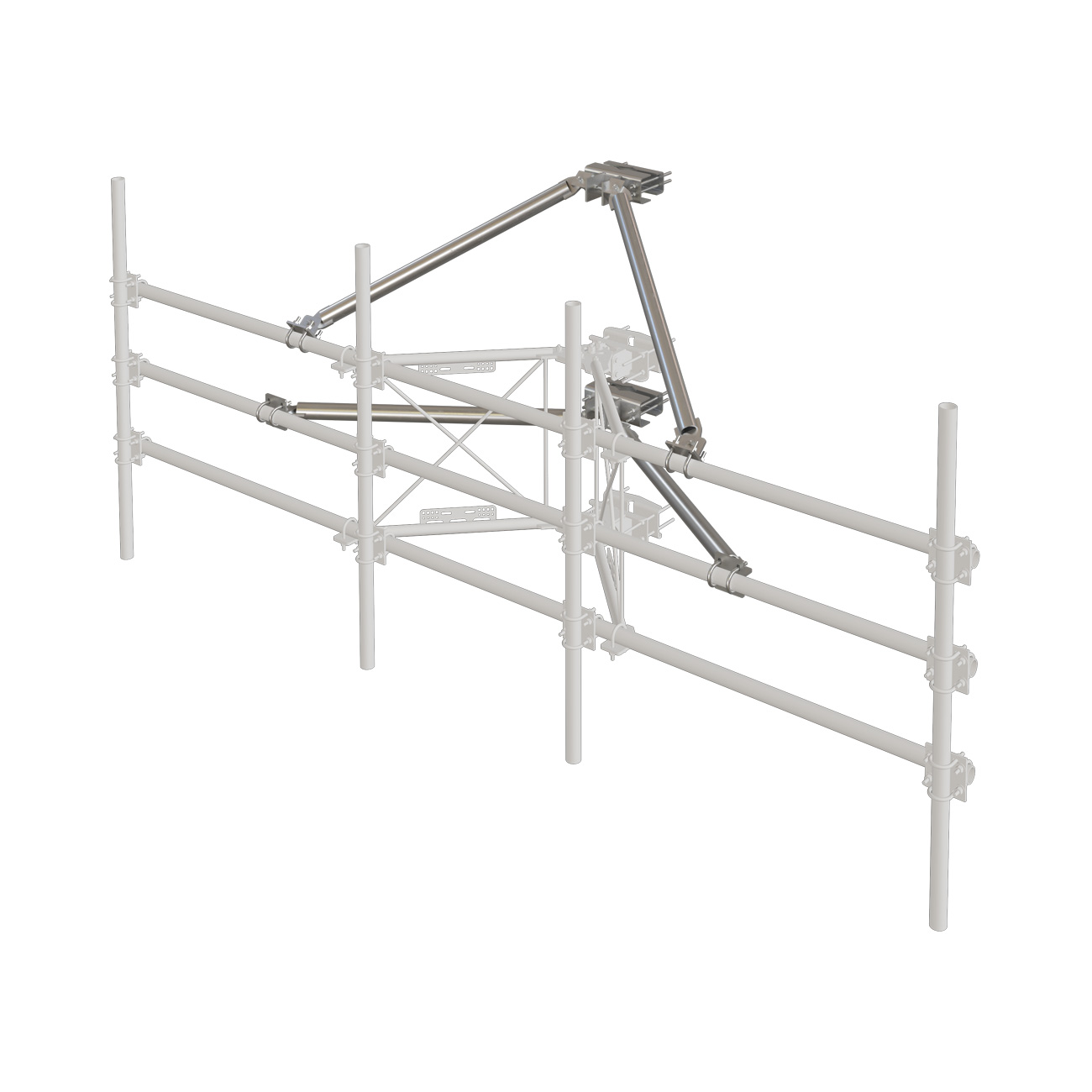 Pipe V-Style Sector Frame Reinforcement Kits
